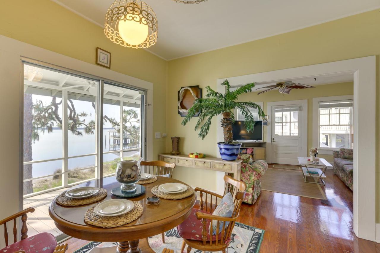 Waterfront Ochlockonee Bay Cottage With Views! Panacea Exteriör bild