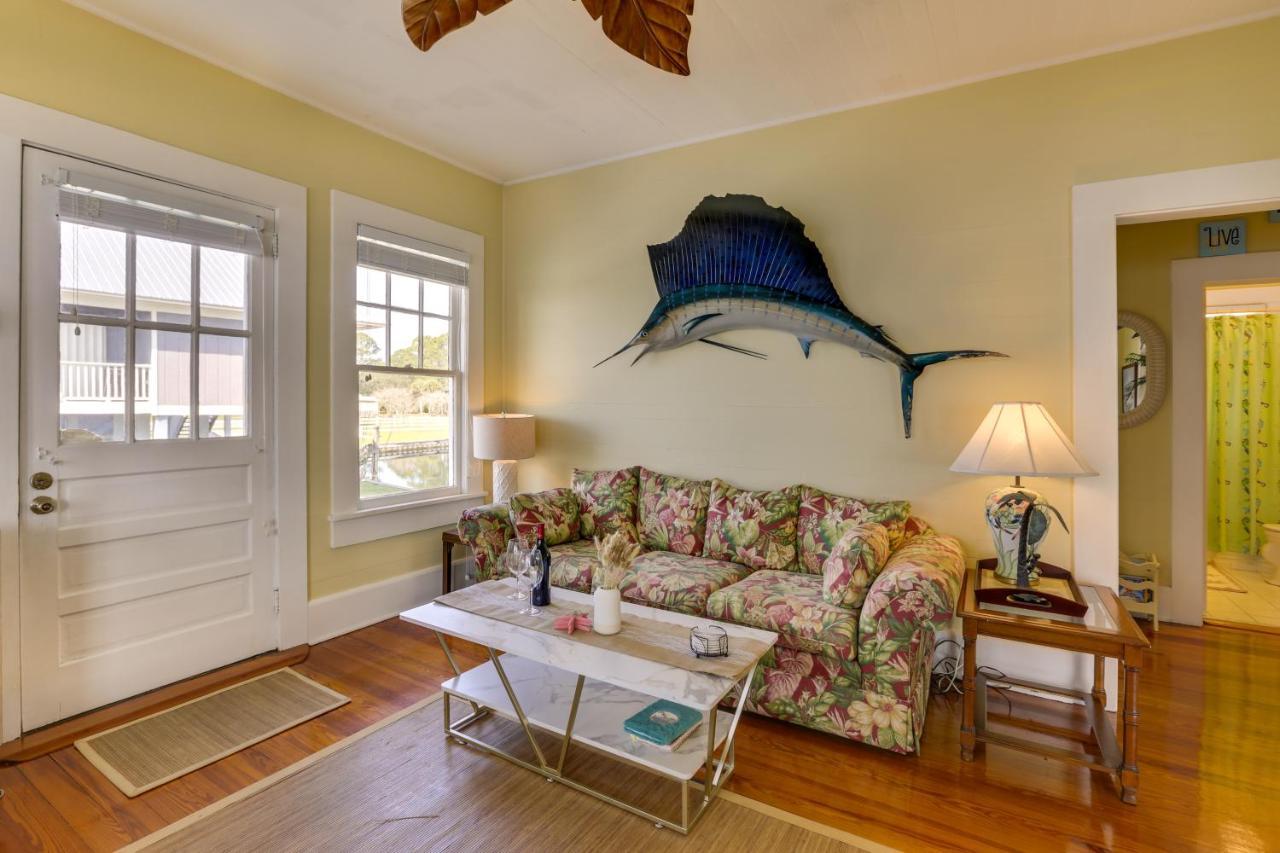 Waterfront Ochlockonee Bay Cottage With Views! Panacea Exteriör bild