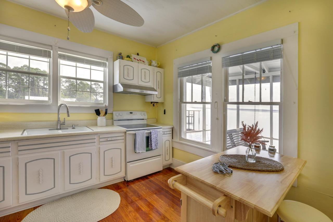 Waterfront Ochlockonee Bay Cottage With Views! Panacea Exteriör bild