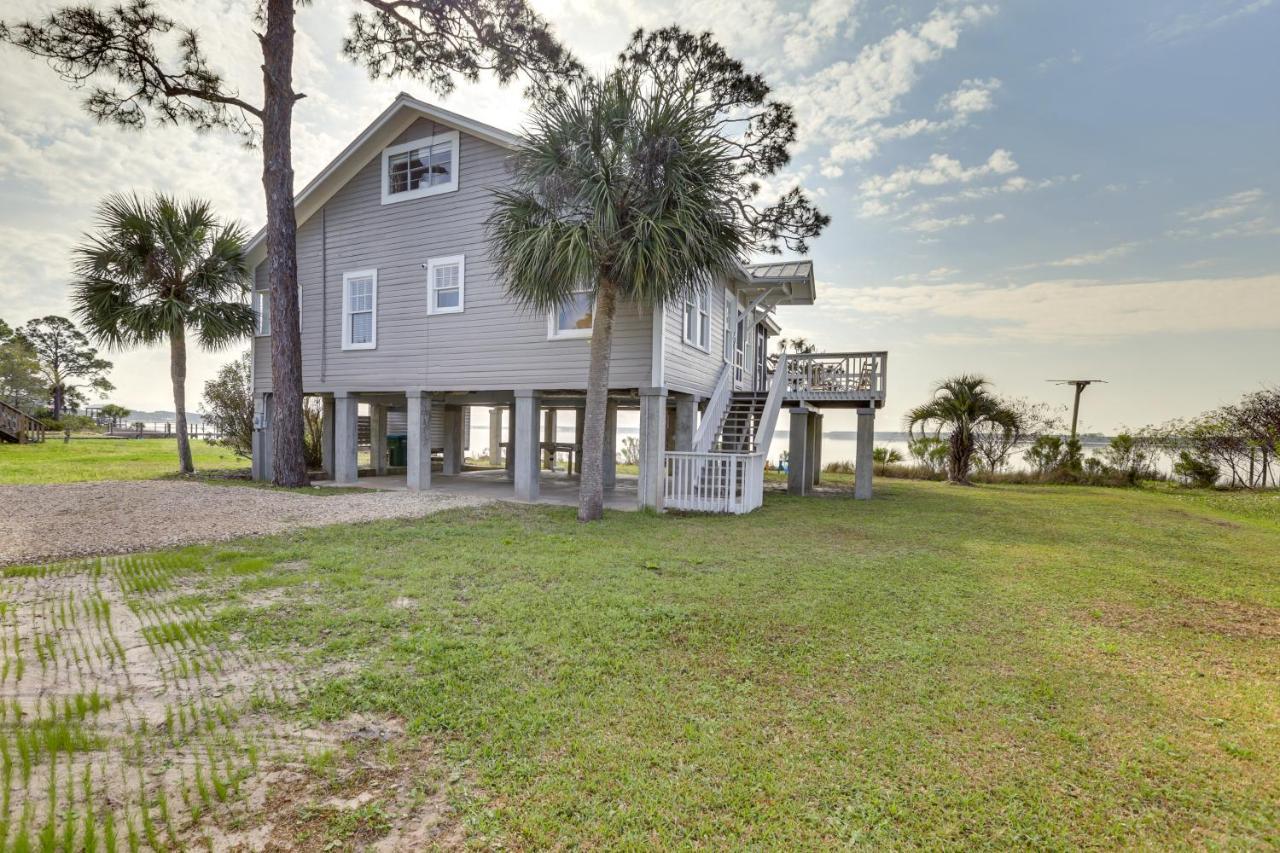 Waterfront Ochlockonee Bay Cottage With Views! Panacea Exteriör bild