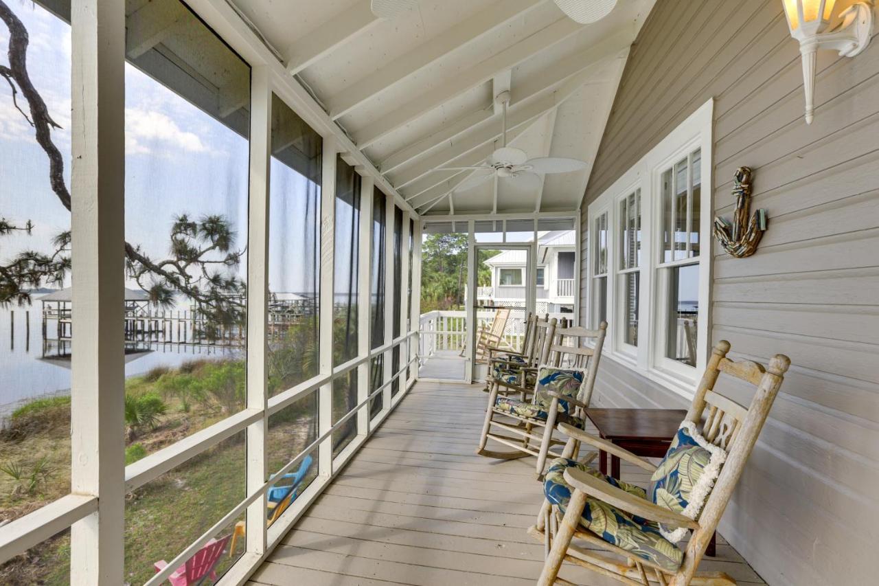 Waterfront Ochlockonee Bay Cottage With Views! Panacea Exteriör bild