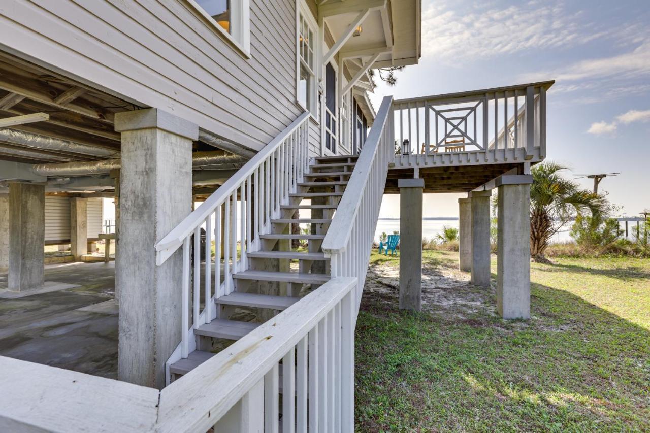 Waterfront Ochlockonee Bay Cottage With Views! Panacea Exteriör bild